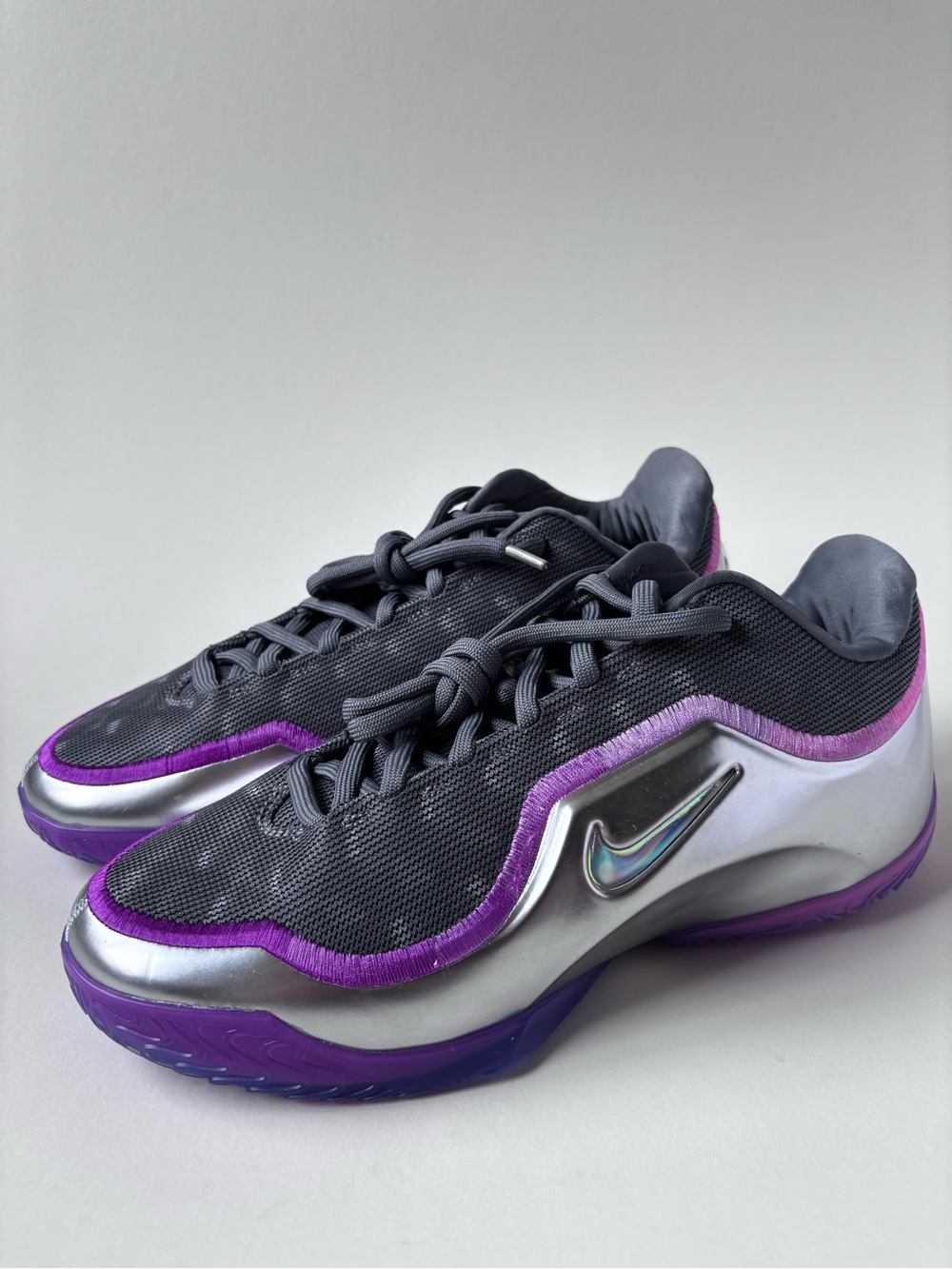 Nike LeBron 23 Bubble Boy Mens Size 10.5 Grey Silver Purple New IF0694-002